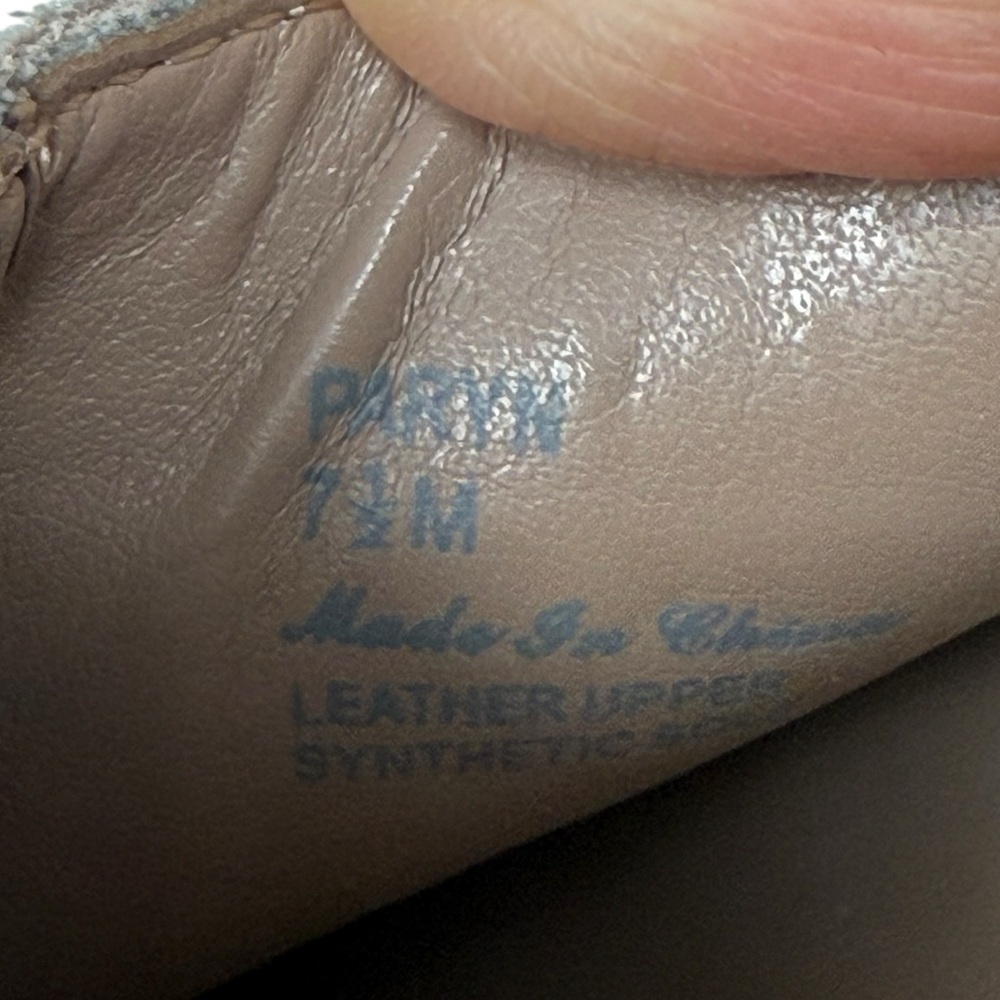 Donald Pliner Women’s Tan Perci Suede Espadrille Flat Slip On Loafers Size 7.5M - Picture 12 of 15